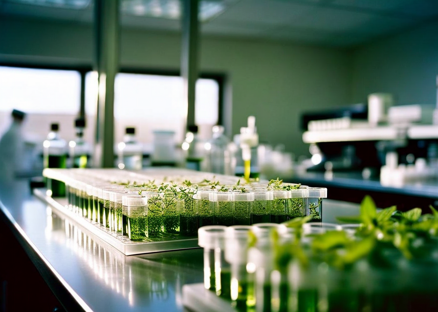 ClimateCrop research team at work