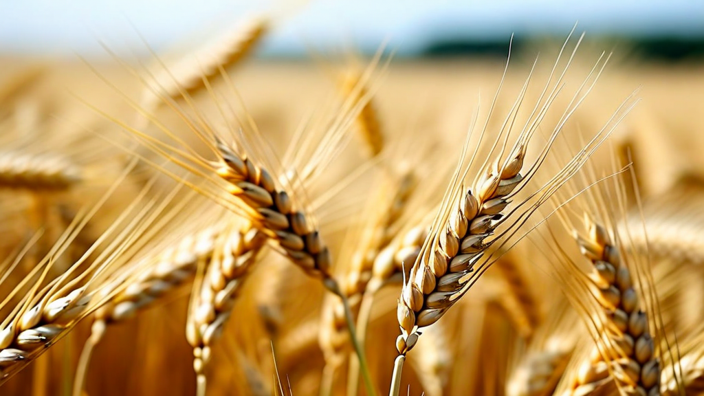 Heat-tolerant wheat varieties in field research